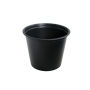 salsera 100 mlpolipropileno negra c 2500 un