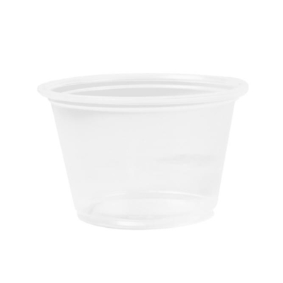 salsera 100 mlpolipropileno transparente c 2500 un
