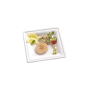 plato blanco cuadrado pulpa c 500 un