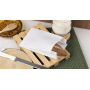 bolsa papel 126x20 blanca 40 grs cj1000 un