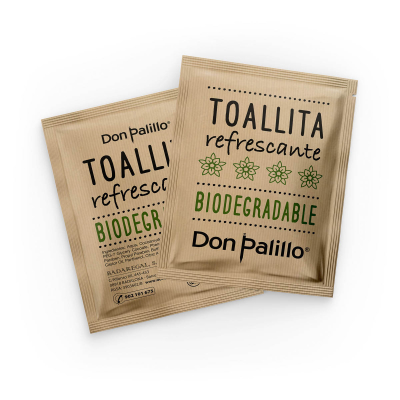 toallita sobre kraft biodegradcaja 500