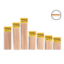 picho brocheta de madera 30cm 100 pinchx10 bolsas