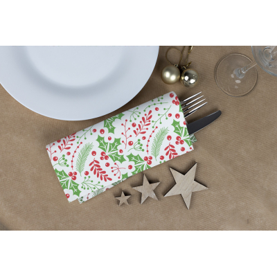 servilleta 40x40 airlaid muerdago cj300