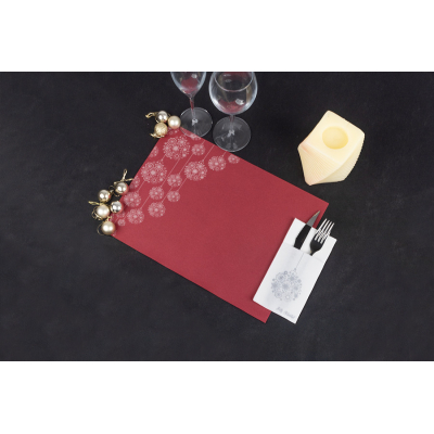 mantel 30x40 air soft bolas rojotinta plata cj150