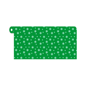 rollo mantel novotex 120x50 verdeestrellas blancas cj6