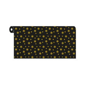 rollo mantel novotex 120x50 negroestrellas oro cj6