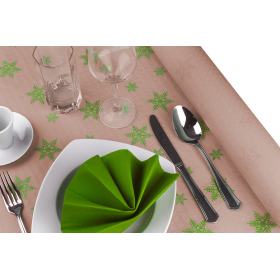 rollo mantel papel 37gr 120x50 mtrs eco estrellas verdes cj10