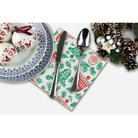 servilleta 40x40 dbp blanca campanas c 600 un