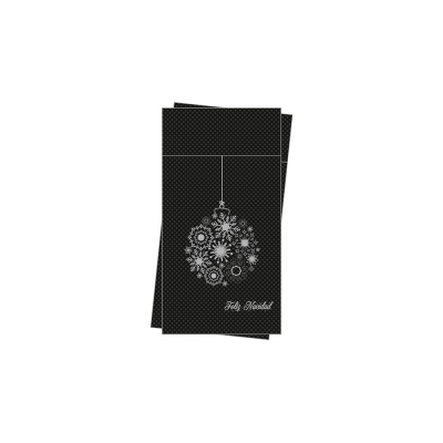 kanguro 40x40 negrobola navidad cj480