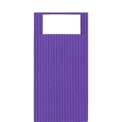 pochette tapas lila servilleta tissue