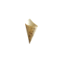 cono hoja bambu alt13cm diam5 cm cj1000 un 10 paqx100
