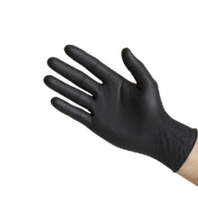 guante nitrilo medium 35 negro ts p 100 un c 1000 un