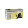 guante nitrilo medium 35 negro ts p 100 un c 1000 un