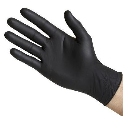 guante nitrilo medium 35 negro tl p 100 un c 1000 un