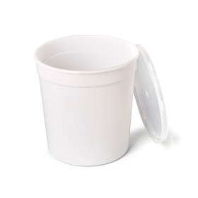 tarrina plastico pp blanca 116x122 1000 ml p 50 unsopa