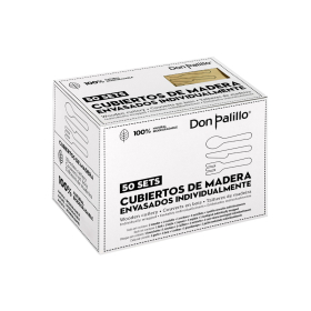 set n1tenedorcuchillocucharaservilletapalillo c 50 sets