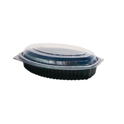 envase hotmeal base negra ovalado 520 ml5x100 c 500