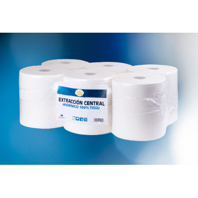 papel higienico indextra liso extraccion central f 12 un