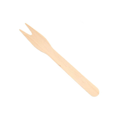 pick tenedor plano de madera 12 cm pq 1000 un c 10 paq