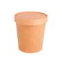 combo tarrinatapa kraft natural 16 oz 480 ml c 10x25 un