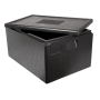 contenedor isotermico medida pastel69x49x27 negra