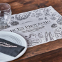 mantel papel 30x40 blanco buen provecho 35 gr c 1000 un