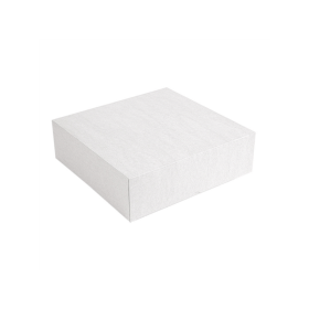 caja pastelera cubic blanca 32x3610cm cj25 unid