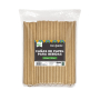 cana de papel kraft 200x6 mm bolsa 250 un c 5 retract4 bolsas