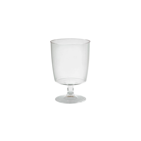 copa de plastico para vino 150 ml h100mm paq30 pzas cj300 unid