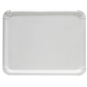 bandeja carton blanca n 5 16x22 p 100 un