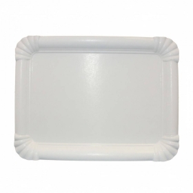 bandeja carton blanca n2 10x16 p 100 un