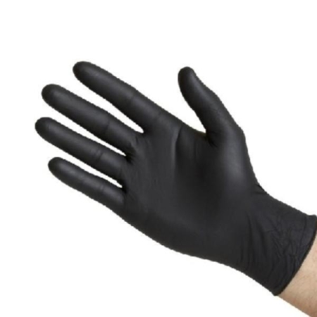 guante nitrilo medium 35 negro txl p 100 c 1000 un