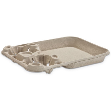 bandeja servicio carton comida 2 vasos cj400 un