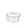 salsera 60 mltransparente 2 oz b 200 un c 2400 un