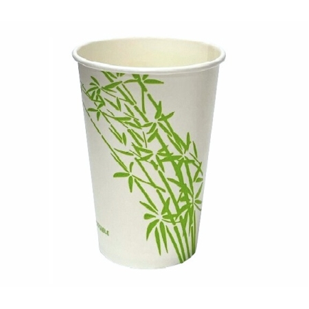 vaso carton 8 oz 240 mlbiodegradable b 50 un c 1000 un