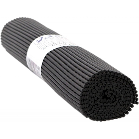 rollo esterilla posavasos 3 mt negro