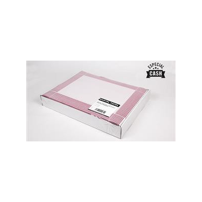mantel papel 30x40 pata gallo burdeos cj500 u