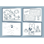 mantel 30x42 kids 100 unid