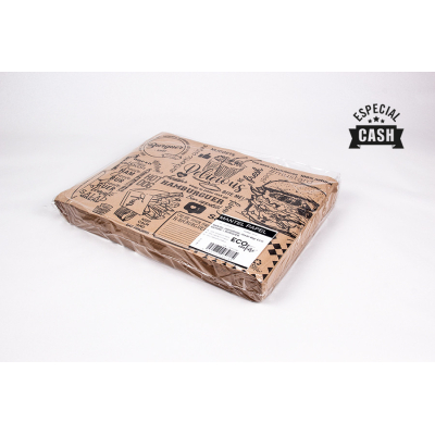 mantel papel 30x40 kraft burguer cj1000