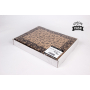 mantel papel 30x40 kraft cachemir negro cj500