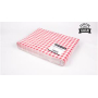 mantel papel 30x40 vichy rojo 40 grs cj1000