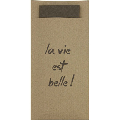 pochette royal la vie est belle servdbp chocolnegra