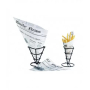 cono papel antigrasa periodico 360ml25x18x18 cj 5000