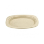 bandeja bagasse oval 233x165x22 mm natur cj800