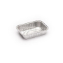 envase aluminio 3 canel152x107x32 p 100 c 1500 u