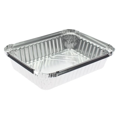 envase aluminio 6 canel192x140x30 p 100 u cj1000