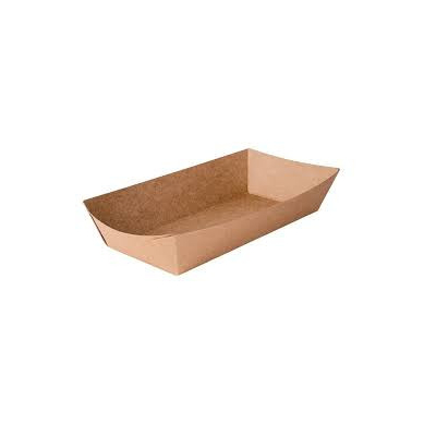 barquita carton kraft 210x150x40 cj500 un