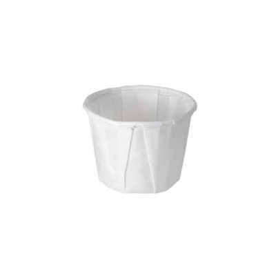 salsera papel plisado blanc 54x34 60 ml 2 oz c 5000 un
