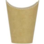 vaso patatas fritas carton kraft 660ml 85x18 cj1000