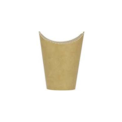 vaso patatas fritas carton kraft 660ml 85x18 cj1000